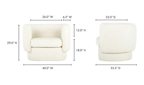 Koba Chair Maya White