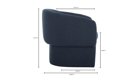 Franco Chair Dark Indingo