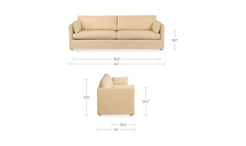 Shea Sofa Wheat