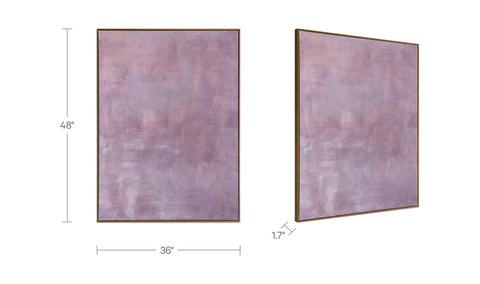 Enamor Framed Painting Lavender