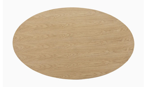 Otago Oval Dining Table Natural Oak