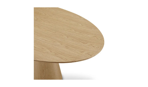 Otago Oval Dining Table Natural Oak