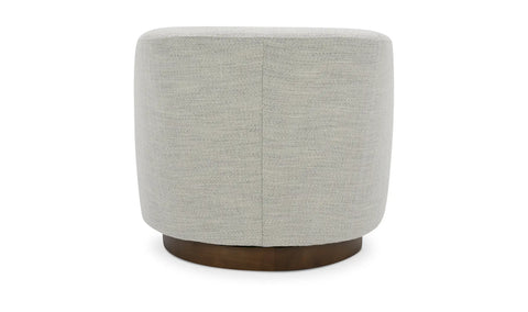 Oscy Swivel Chair Splashed White