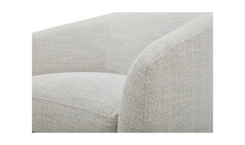 Oscy Swivel Chair Splashed White