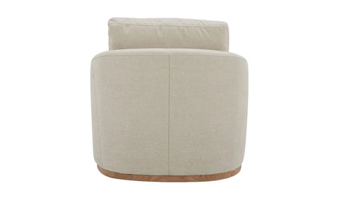 Linden Swivel Chair Soft Beige