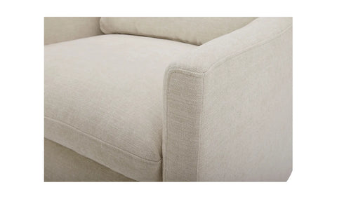 Linden Swivel Chair Soft Beige
