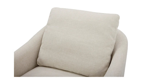 Linden Swivel Chair Soft Beige