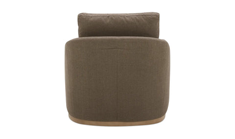 Linden Swivel Chair Soft Taupe