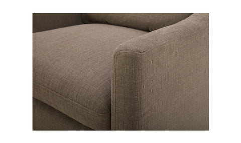 Linden Swivel Chair Soft Taupe