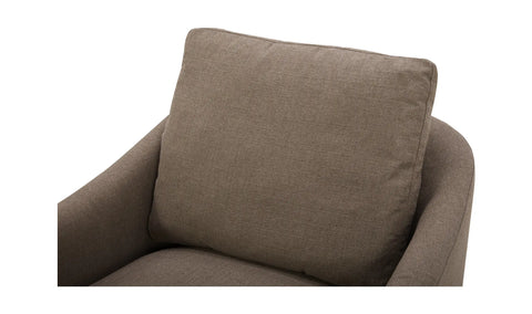 Linden Swivel Chair Soft Taupe