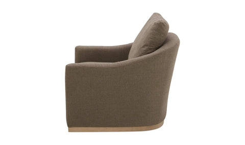 Linden Swivel Chair Soft Taupe