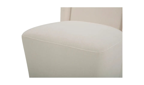 Cormac Rolling Dining Chair Cream