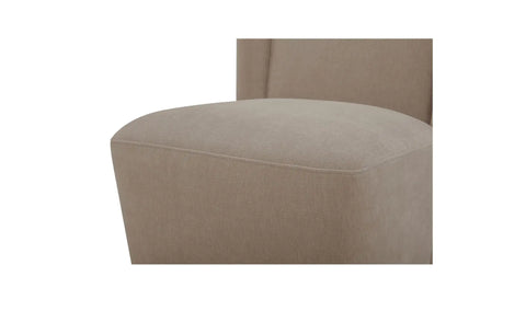 Cormac Rolling Dining Chair Warm Sand