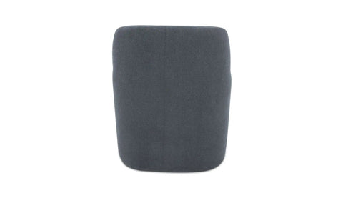 Maisie Rolling Dining Chair Slate Blue