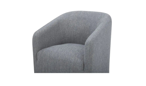 Sandy Rolling Dining Chair Grey