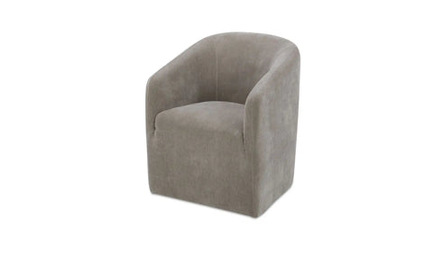 Sandy Rolling Dining Chair Taupe