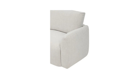 Callie Sofa 91 in. Flecked Oat