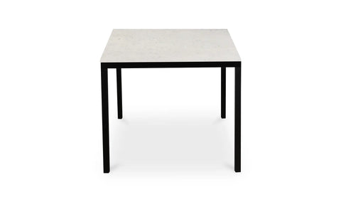 Parson Marble Small Dining Table White