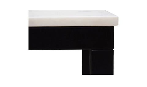 Parson Marble Mini Desk White