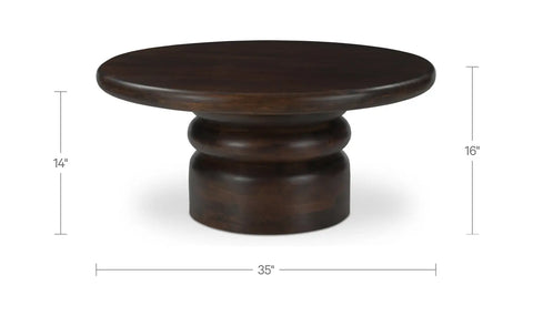 Maro Coffee Table Brown