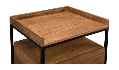 Vancouver Side Table Light Brown