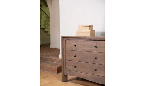 Mabel 6 Drawer Dresser Dark Brown