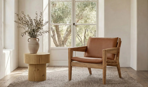 Baker Accent Chair Brown