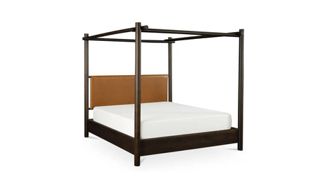 Devin Bed Queen Brown