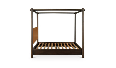 Devin Bed Queen Brown