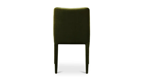 Calla Dining Chair Green Velvet - Set Of Two