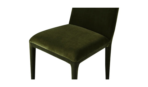 Calla Dining Chair Green Velvet - Set Of Two