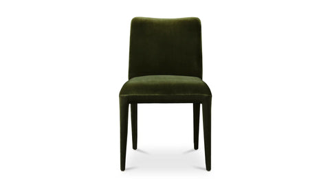 Calla Dining Chair Green Velvet - Set Of Two