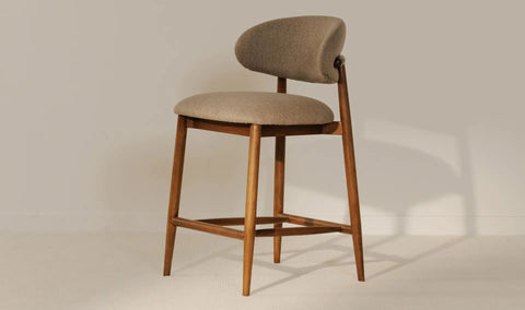 Ellie Counter Stool Light Brown