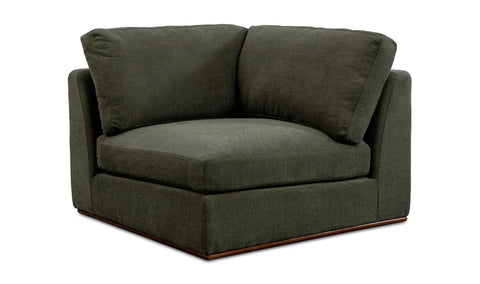 Rue Corner Chair Deep Green
