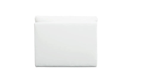 Miles Outdoor Chaise White