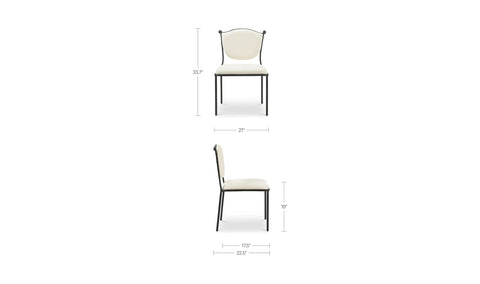 Ferris Dining Chair Cream
