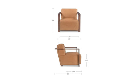 Barnes Accent Chair Tan