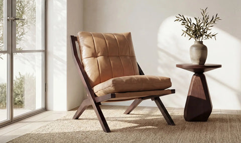 Preston Accent Chair Tan