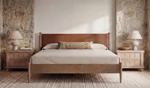 Crosby King Bed Brown