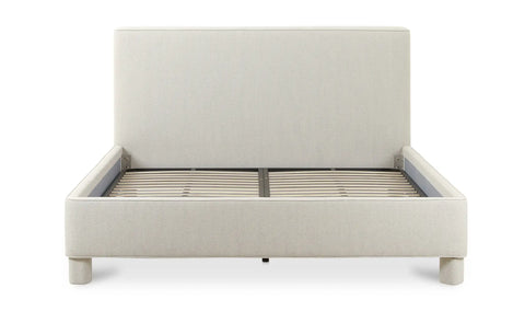 Ichigo Queen Bed Light Grey