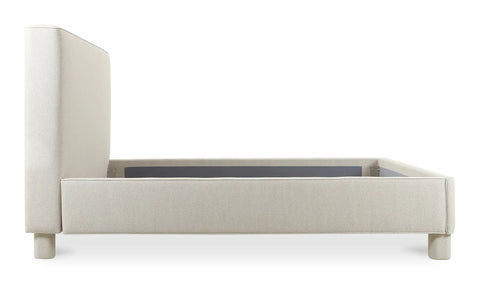 Ichigo Queen Bed Light Grey