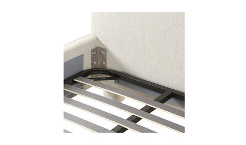 Ichigo Queen Bed Light Grey