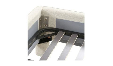 Ichigo Queen Bed Light Grey