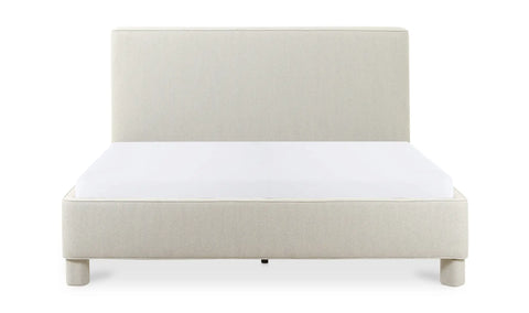 Ichigo Queen Bed Light Grey