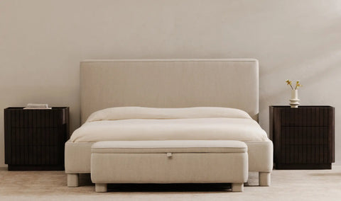 Ichigo Storage Bench Light Grey