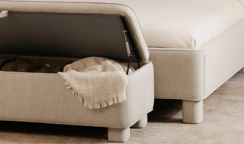 Ichigo Storage Bench Light Grey
