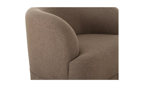 Maren Swivel Chair Brown