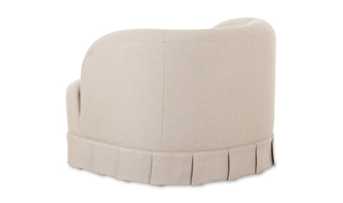 Maren Swivel Chair Beige