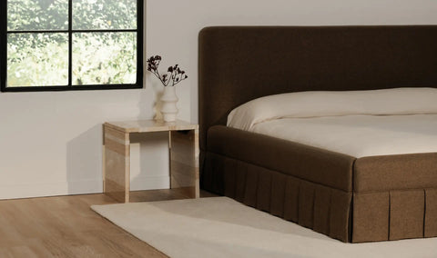 Maren Queen Bed Brown