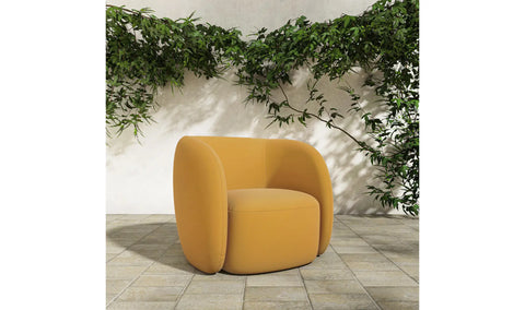 Rae Outdoor Accent Chair Deep Yellow